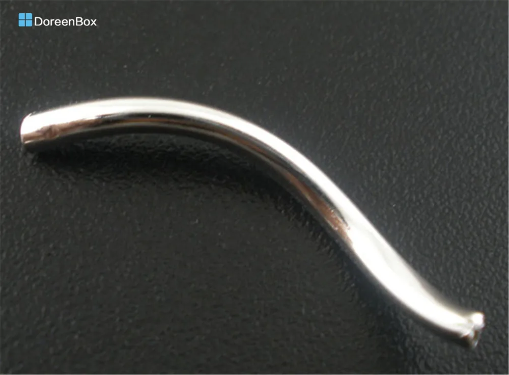 Doreen Box hot- 200 PCs Silver color Smooth Curve Spacers Tubes Findings 2x26mm (B03827)
Doreen Box hot- 200 PCs Silver color Smooth Curve Spacers Tubes Findings 2x26mm (B03827)