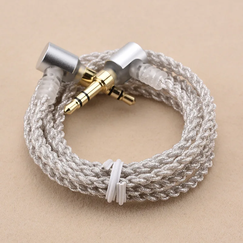 Headset car line on the record line public release ear 8 core 0.2MM thick DIY headset cable silver foil silk headphone line
Headset car line on the record line public release ear 8 core 0.2MM thick DIY headset cable silver foil silk headphone line