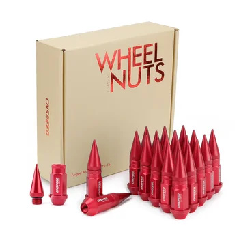 CNSPEED 7075-T6 aluminum alloy M12x1.5 90mm lengthened tuner racing wheel nut nut wheel nut with nail 20 pieces / set YC101194
CNSPEED 7075-T6 aluminum alloy M12x1.5 90mm lengthened tuner racing wheel nut nut wheel nut with nail 20 pieces / set YC101194