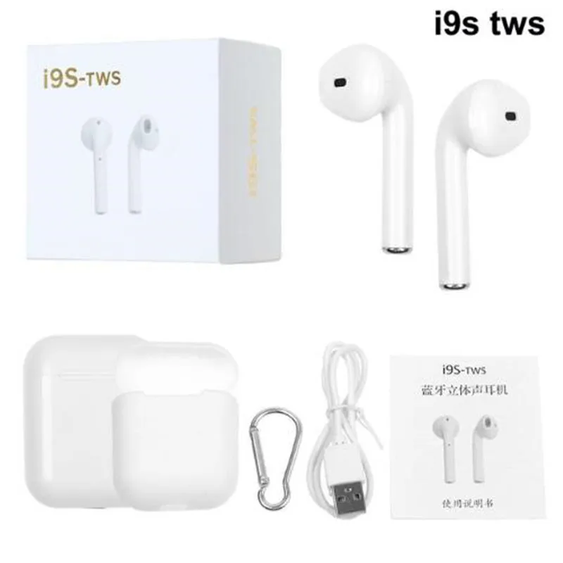 10PCS/Lot Top Quality Mini I9S TWS In-Ear Wireless Bluetooth sport earphones with Charging Box earphone For iphone Free Shipping
10PCS/Lot Top Quality Mini I9S TWS In-Ear Wireless Bluetooth sport earphones with Charging Box earphone For iphone Free Shipping