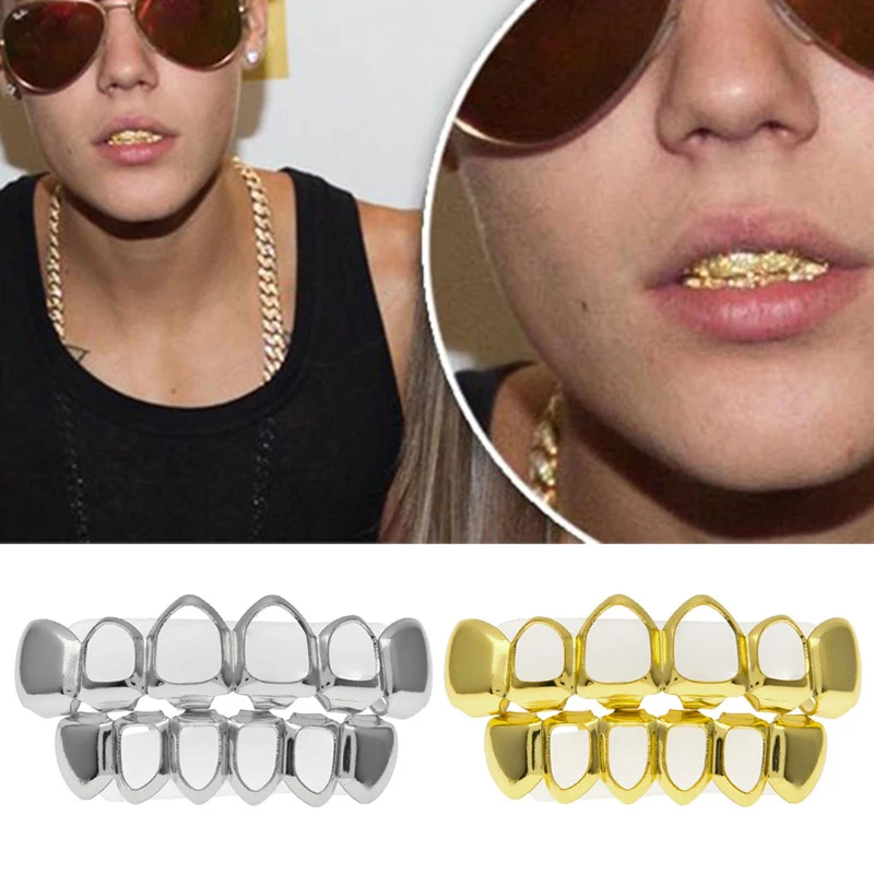 JAVRICK Hip Hop Teeth Grills Caps Top Bottom Mouth Vampire Teeth Guard Protector Caps
JAVRICK Hip Hop Teeth Grills Caps Top Bottom Mouth Vampire Teeth Guard Protector Caps