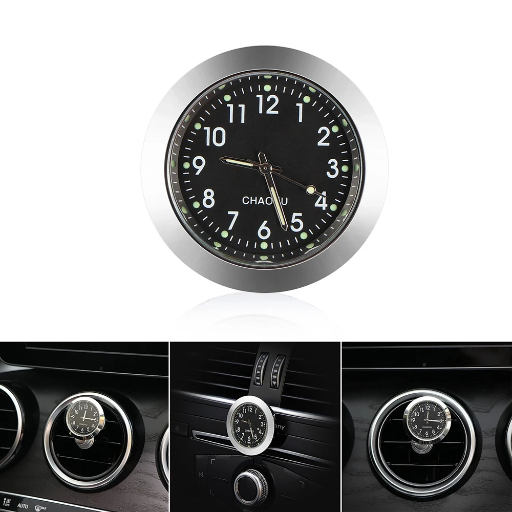 Onever Car Ornaments Auto Air Vents Outlet Quartz Clock Clip Watch Automobiles Interior Dashboard Stick On Clock Accessories
Onever Car Ornaments Auto Air Vents Outlet Quartz Clock Clip Watch Automobiles Interior Dashboard Stick On Clock Accessories