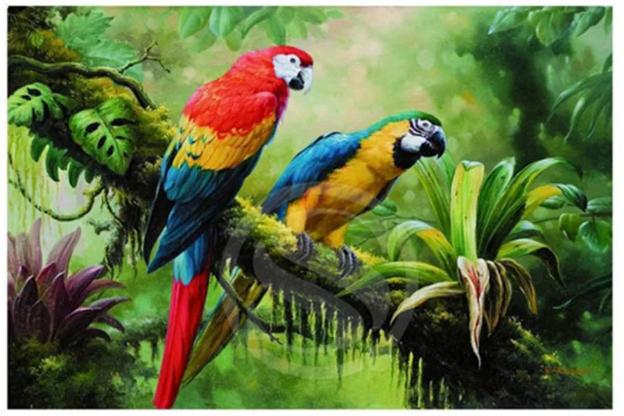 Canvas Poster Silk Fabric F-41 Custom Beautiful Multicolor Parrot Home Decor Fashion modern For Bedroom Poster Size
Canvas Poster Silk Fabric F-41 Custom Beautiful Multicolor Parrot Home Decor Fashion modern For Bedroom Poster Size