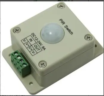 DC12V/96W DC24V/192W LED light Human Body Induction Switch led infrared detection sensor switch controller PIR Switch
DC12V/96W DC24V/192W LED light Human Body Induction Switch led infrared detection sensor switch controller PIR Switch