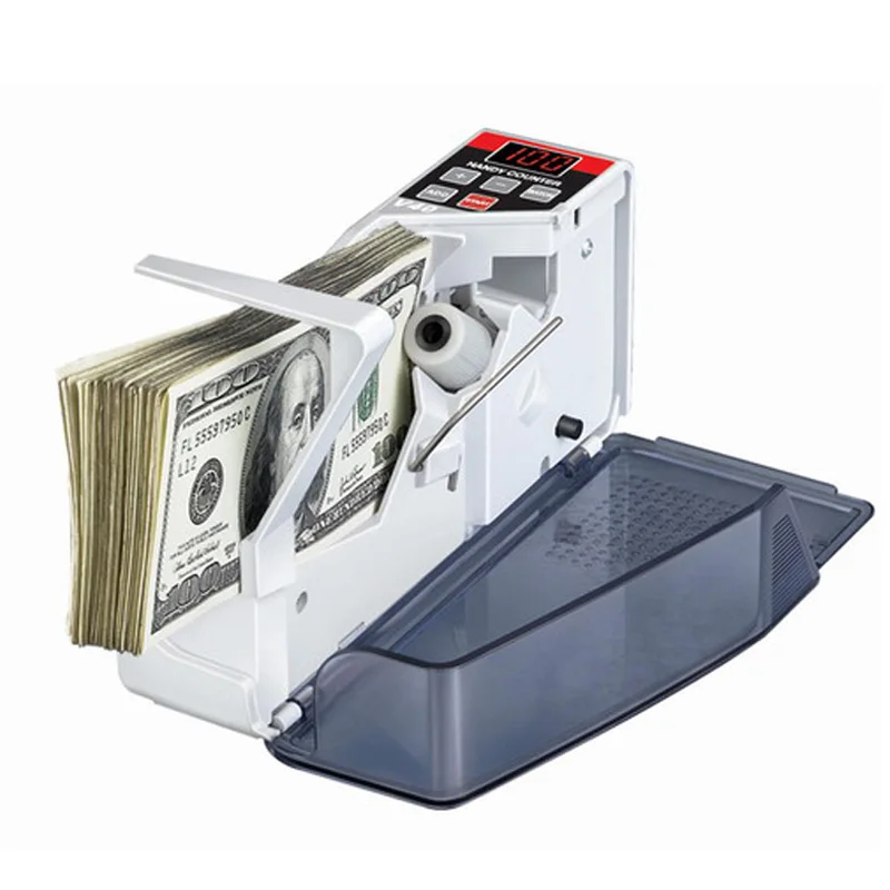 Free Shipping Portable Handy Money Counter for All Currency Note Bill Cash Counting Machine V40 Financial Equipment US EU Plug
Free Shipping Portable Handy Money Counter for All Currency Note Bill Cash Counting Machine V40 Financial Equipment US EU Plug