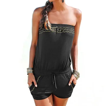 Sexy Sleeveless jumpsuit romper 2020 summer women jumpsuit ladies pockets shorts beach coveralls sexy female frock plus size 2XL
Sexy Sleeveless jumpsuit romper 2020 summer women jumpsuit ladies pockets shorts beach coveralls sexy female frock plus size 2XL