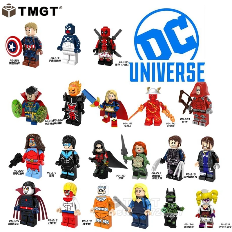 Single Marvel Toys X-men Dormammu Dark Phoenix Red Arrow Mr Sinister The flash deadpool Action Building Blocks Children gifts
Single Marvel Toys X-men Dormammu Dark Phoenix Red Arrow Mr Sinister The flash deadpool Action Building Blocks Children gifts