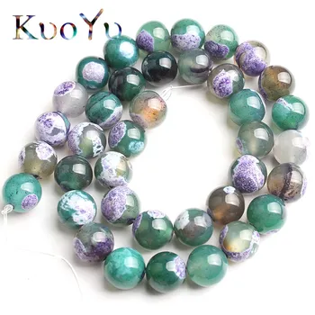Natural Stone Dark Green Fire Agates Onyx Beads Round Loose Spacer Beads 15''Strand 6/8/10mm For Jewelry Making DIY Bracelet
Natural Stone Dark Green Fire Agates Onyx Beads Round Loose Spacer Beads 15''Strand 6/8/10mm For Jewelry Making DIY Bracelet