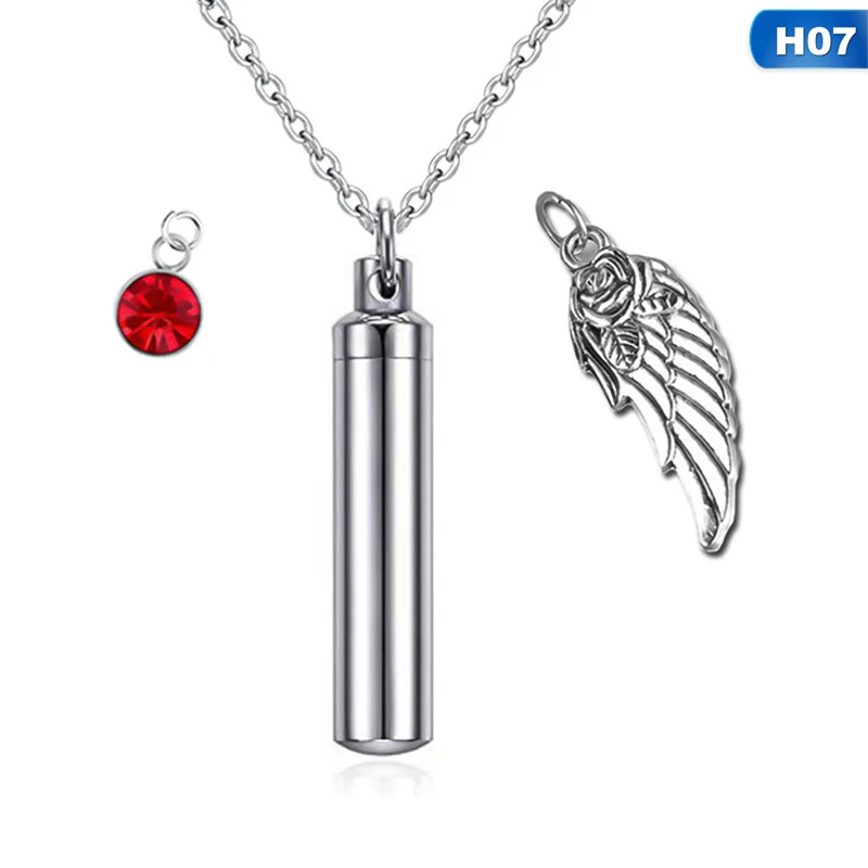 Unisex Stainless Steel Pet Dog Memorial Necklaces Jewelry Memorial Urn Pendant Screw Open Cremation Necklace Ashes Holder
Unisex Stainless Steel Pet Dog Memorial Necklaces Jewelry Memorial Urn Pendant Screw Open Cremation Necklace Ashes Holder