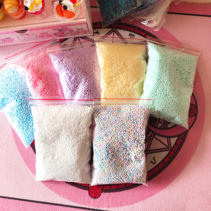 Polystyrene Styrofoam Balls Foam Beads Fluffy Foam Clay Slime DIY Snow Mud Particles Slime Ball Education Toy Antistress Kids
Polystyrene Styrofoam Balls Foam Beads Fluffy Foam Clay Slime DIY Snow Mud Particles Slime Ball Education Toy Antistress Kids