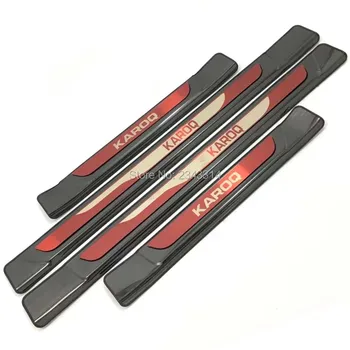 For Skoda Karoq 2017 2018 Stainless Steel Door Sill Kick Plate Scuff Guard Pedal Trim Protective Sticker Car Styling Accessories
For Skoda Karoq 2017 2018 Stainless Steel Door Sill Kick Plate Scuff Guard Pedal Trim Protective Sticker Car Styling Accessories