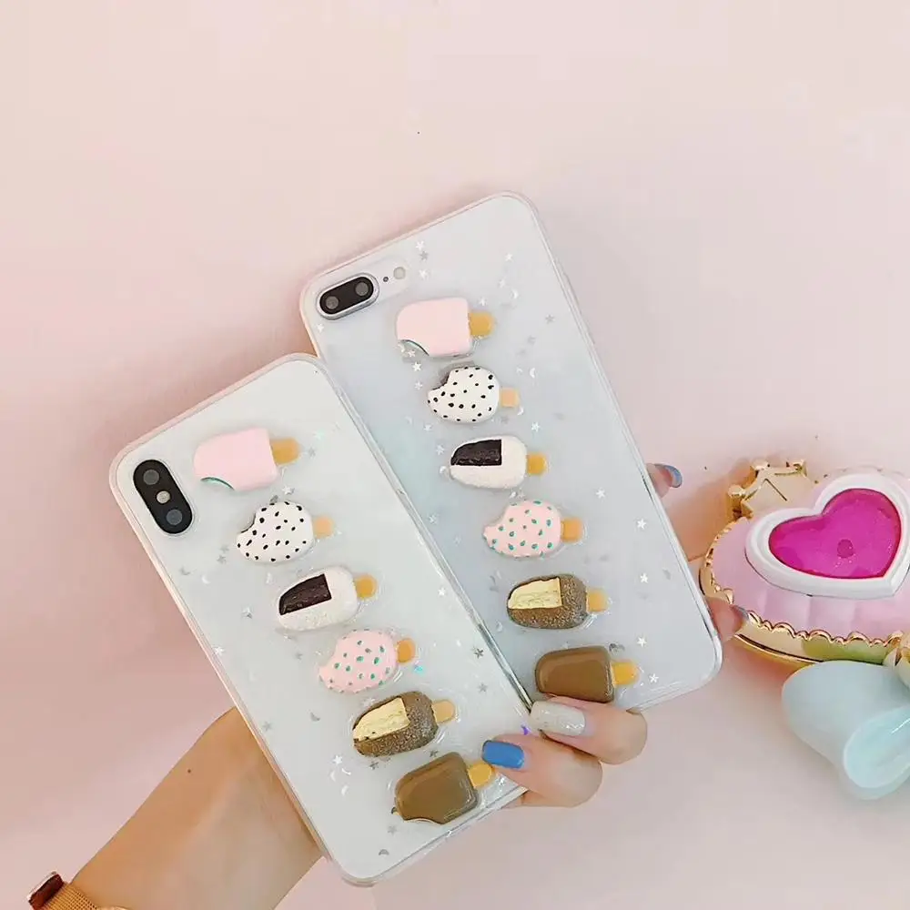 Summer Cool 3D Ice Cream Case For iPhone 11 Pro XS MAX XR X Case Transparent Silicone For iPhone 7 8 Plus 6 6s Plus Case Cover
Summer Cool 3D Ice Cream Case For iPhone 11 Pro XS MAX XR X Case Transparent Silicone For iPhone 7 8 Plus 6 6s Plus Case Cover