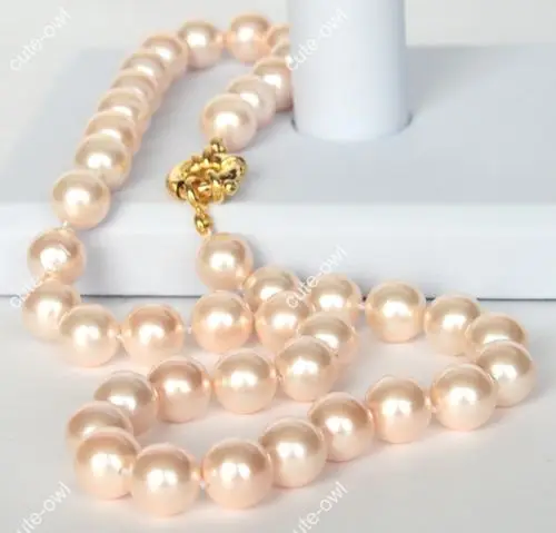 Hot sale new Style >>>>>New women's fashion jewelry Natural Pink 10mm Sea Shell Pearl Necklace 18''
Hot sale new Style >>>>>New women's fashion jewelry Natural Pink 10mm Sea Shell Pearl Necklace 18''