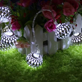 20 LED Light String Hollow Metal Ball Lamp Battery Operated Copper Wire Romantic Christmas Decor Light for Home Wedding Party
20 LED Light String Hollow Metal Ball Lamp Battery Operated Copper Wire Romantic Christmas Decor Light for Home Wedding Party