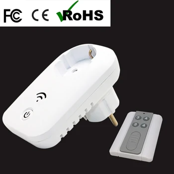 the most ideal white portable wall plug EU standard electrical wall plug AC110V/220V wireless wall socket EU with remote control
the most ideal white portable wall plug EU standard electrical wall plug AC110V/220V wireless wall socket EU with remote control