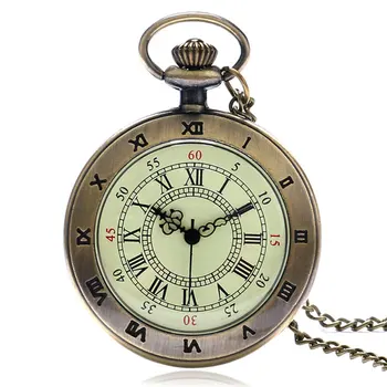 Hot Roman Vintage Open Face Copper Roman Number Dial Pocket Quartz Watch Necklace Pendant Men Gift
Hot Roman Vintage Open Face Copper Roman Number Dial Pocket Quartz Watch Necklace Pendant Men Gift