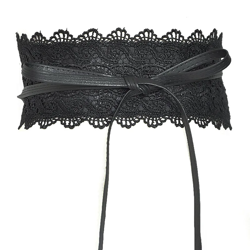 Women Girls Cummerbunds Waist Belt Lace Ultra Wide Belt For Dress Black Red Fashion Waistband Bowknot Wholesale Drop Shipping
Women Girls Cummerbunds Waist Belt Lace Ultra Wide Belt For Dress Black Red Fashion Waistband Bowknot Wholesale Drop Shipping