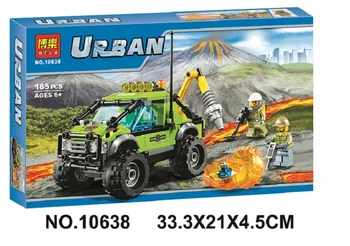 10638 185Pcs CITY Series Off-road adventure Car Model Building Bricks Blocks Toys For Children Christmas Gift 60121
10638 185Pcs CITY Series Off-road adventure Car Model Building Bricks Blocks Toys For Children Christmas Gift 60121