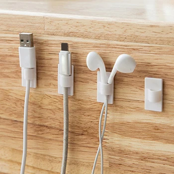 Desktop Clip Organizer White Multifunction Storage Fixed Cable Holder Office Portable Hooks Self-adhesive Management Home
Desktop Clip Organizer White Multifunction Storage Fixed Cable Holder Office Portable Hooks Self-adhesive Management Home