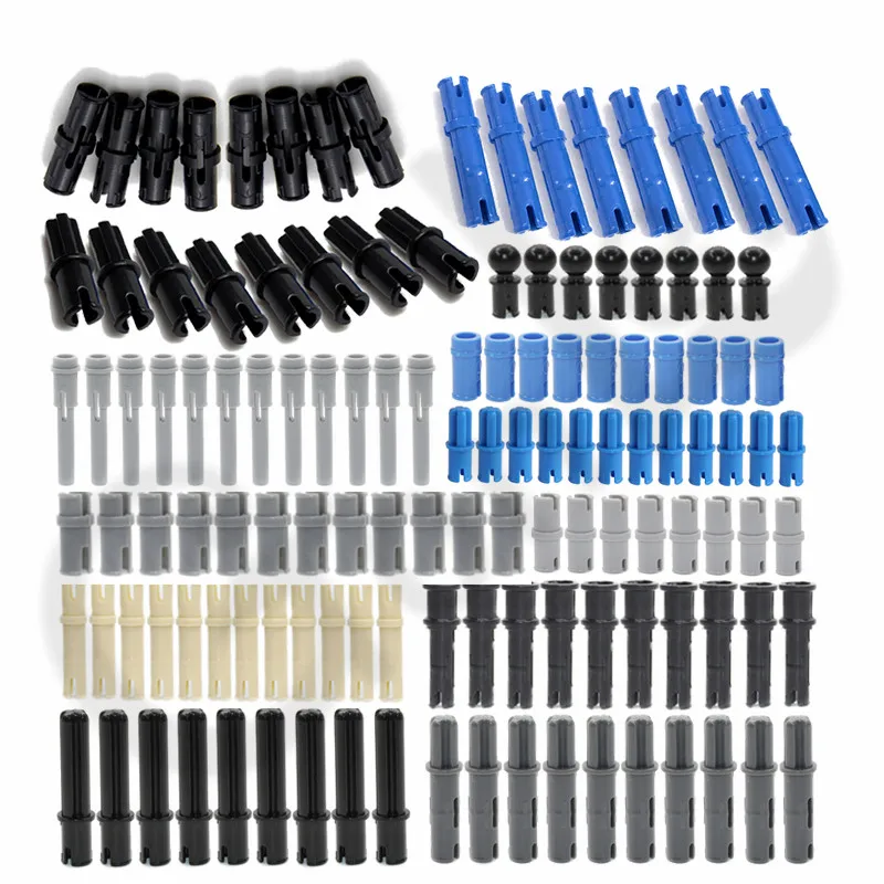 100Pcs/lot Technic Axle Pin with/out Friction Ridges Lengthwise MOC Brick Blocks Parts Creative DIY Toys Compatible with
100Pcs/lot Technic Axle Pin with/out Friction Ridges Lengthwise MOC Brick Blocks Parts Creative DIY Toys Compatible with