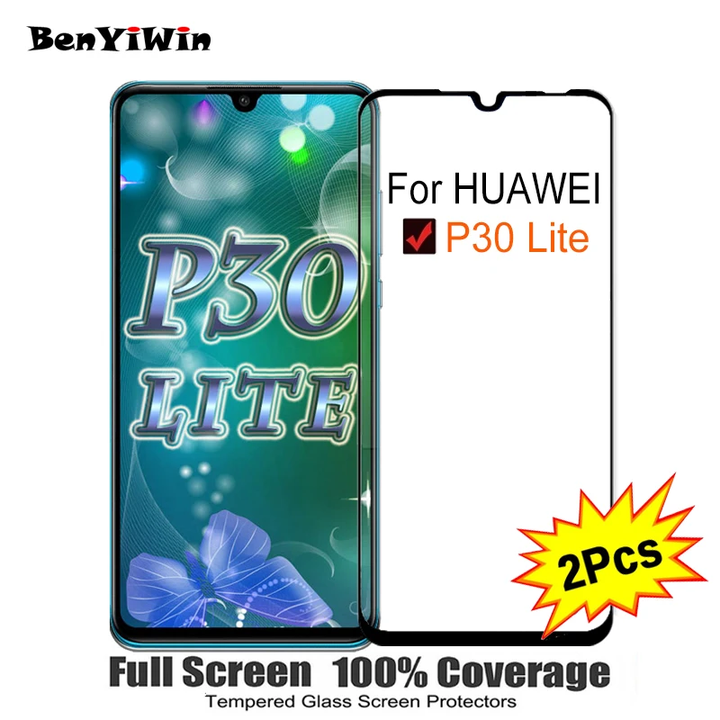 2PCS Full Cover Screen Protector Tempered Glass For Huawei P30 Lite 6.15" 9H Protective glass For p30 Lite MAR L21 L23 Film Case
2PCS Full Cover Screen Protector Tempered Glass For Huawei P30 Lite 6.15" 9H Protective glass For p30 Lite MAR L21 L23 Film Case