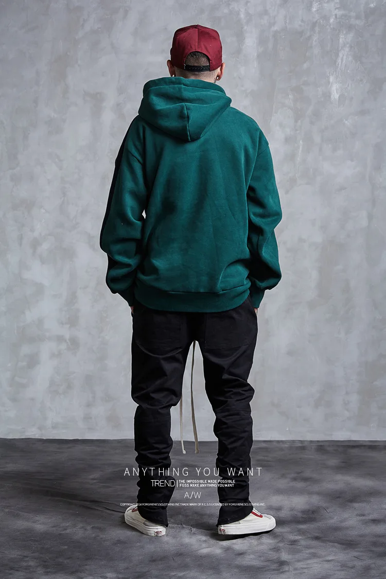 Aolamegs Hoodies Men Side Striped Hood High Street Pullover Cotton Fashion Hip Hop Streetwear Casual Big Pocket Hoodie Autumn (19)