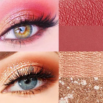 Shimmer Pressed Eye shadow Palette Makeup Pigmented Glitter Matte Powder Metallic Eye Shadow 18 Color
Shimmer Pressed Eye shadow Palette Makeup Pigmented Glitter Matte Powder Metallic Eye Shadow 18 Color