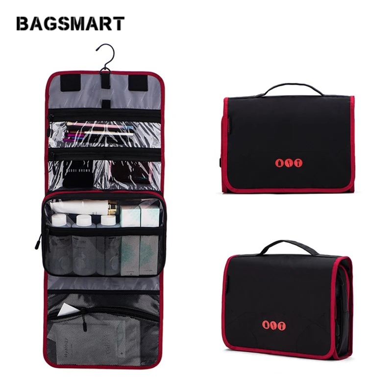 BAGSMART New Travel Pouch Waterproof Portable Toiletry Kit Bag Women Cosmetic Organizer Pouch Hanging Cute Wash Bags Makeup Bag
BAGSMART New Travel Pouch Waterproof Portable Toiletry Kit Bag Women Cosmetic Organizer Pouch Hanging Cute Wash Bags Makeup Bag