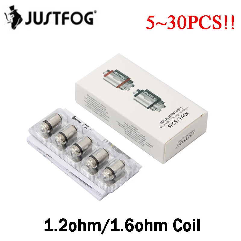 5~30pcs/pack Original Justfog Q16 Coil 1.2ohm 1.6ohm Core Head E Cig Repacement Coil Fit Justfog C14 Q14 Q16 P16A P14A Kit Vape
5~30pcs/pack Original Justfog Q16 Coil 1.2ohm 1.6ohm Core Head E Cig Repacement Coil Fit Justfog C14 Q14 Q16 P16A P14A Kit Vape