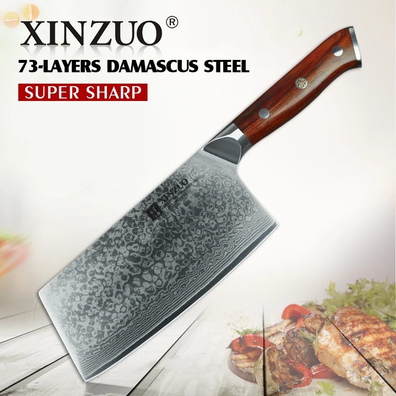 XINZUO 6 5 "дюйм(ов) разделочный нож дамасский китайский кухонные ножи высокого