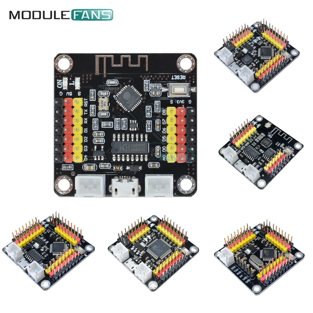 Strong Series 8 Kinds Pro Mini Micro For Arduino Nano 3.0 V3.0 UNO R3 One ATMEGA32U4 ESP8266 ESP8285 CH340G CH340 WIFI 3.3V 5V
Strong Series 8 Kinds Pro Mini Micro For Arduino Nano 3.0 V3.0 UNO R3 One ATMEGA32U4 ESP8266 ESP8285 CH340G CH340 WIFI 3.3V 5V