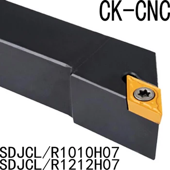 SDJCR1010H07 SDJCL1010H07 SDJCR1212H07 SDJCL1212H07 55degreeCNC Lathe External Cutting Tool Right Holder For DC**0702 inserts
SDJCR1010H07 SDJCL1010H07 SDJCR1212H07 SDJCL1212H07 55degreeCNC Lathe External Cutting Tool Right Holder For DC**0702 inserts