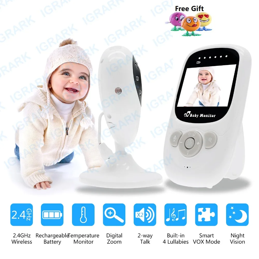 2.4 inch Wireless Video Baby Monitor Security Camera Night Vision Two-Way Talk LCD Display Temperature Monitoring Baby Monitors
2.4 inch Wireless Video Baby Monitor Security Camera Night Vision Two-Way Talk LCD Display Temperature Monitoring Baby Monitors