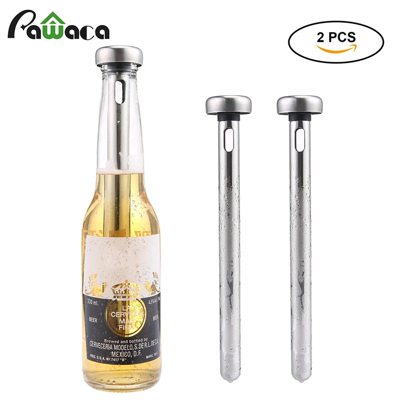 2pcs/set Stainless Steel Beer Chiller Stick Beer Cooler Wiskey Wine Cooler Cooling Rods Bar Ice stick Barware Kitchen Tools
2pcs/set Stainless Steel Beer Chiller Stick Beer Cooler Wiskey Wine Cooler Cooling Rods Bar Ice stick Barware Kitchen Tools