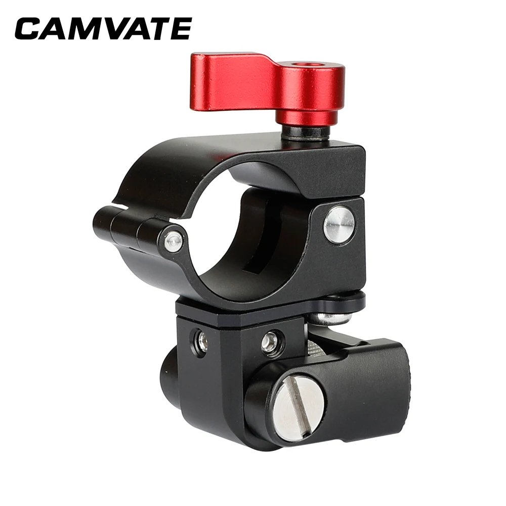 CAMVATE DJI 25mm Single Rod Clamp & Camera Monitor Holder With 1/4"-20 Male Screw Mount C2072
CAMVATE DJI 25mm Single Rod Clamp & Camera Monitor Holder With 1/4"-20 Male Screw Mount C2072