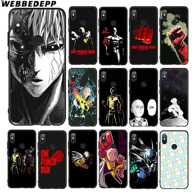 WEBBEDEPP One Punch Man Cartoon Soft Case for Xiaomi 9 8 SE 6 A1 A2 Lite MIA1 MIA2 Lite MI8 MI6 MAX 3 POCOPHONE F1
WEBBEDEPP One Punch Man Cartoon Soft Case for Xiaomi 9 8 SE 6 A1 A2 Lite MIA1 MIA2 Lite MI8 MI6 MAX 3 POCOPHONE F1