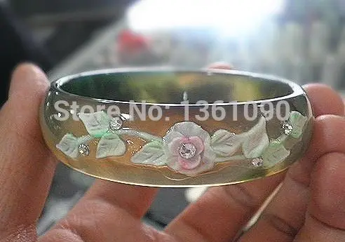 xd 00448 100% real Hand Carved flowers Natural green agate jade BANGLE 55- 62MM (A0502)
xd 00448 100% real Hand Carved flowers Natural green agate jade BANGLE 55- 62MM (A0502)