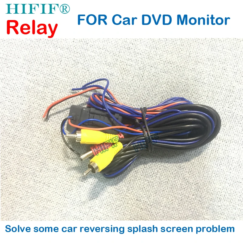 Rear View Camera Relay Anti-interference Prevent Signal Interference Video Line Cable Wire Reversing Parking Camera Signal Line
Rear View Camera Relay Anti-interference Prevent Signal Interference Video Line Cable Wire Reversing Parking Camera Signal Line