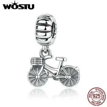 New Arrival 100% 925 Sterling Silver Bike Bicycle Charm Beads Fit Original wst Bracelet Pendant Authentic DIY Jewelry
New Arrival 100% 925 Sterling Silver Bike Bicycle Charm Beads Fit Original wst Bracelet Pendant Authentic DIY Jewelry