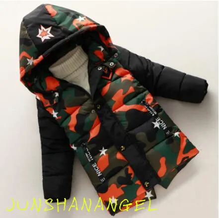 Children's clothing boy cotton coat 2018 new Korean version of the thick cotton padded camouflage printing cartoon jacket 5T-8T
Children's clothing boy cotton coat 2018 new Korean version of the thick cotton padded camouflage printing cartoon jacket 5T-8T