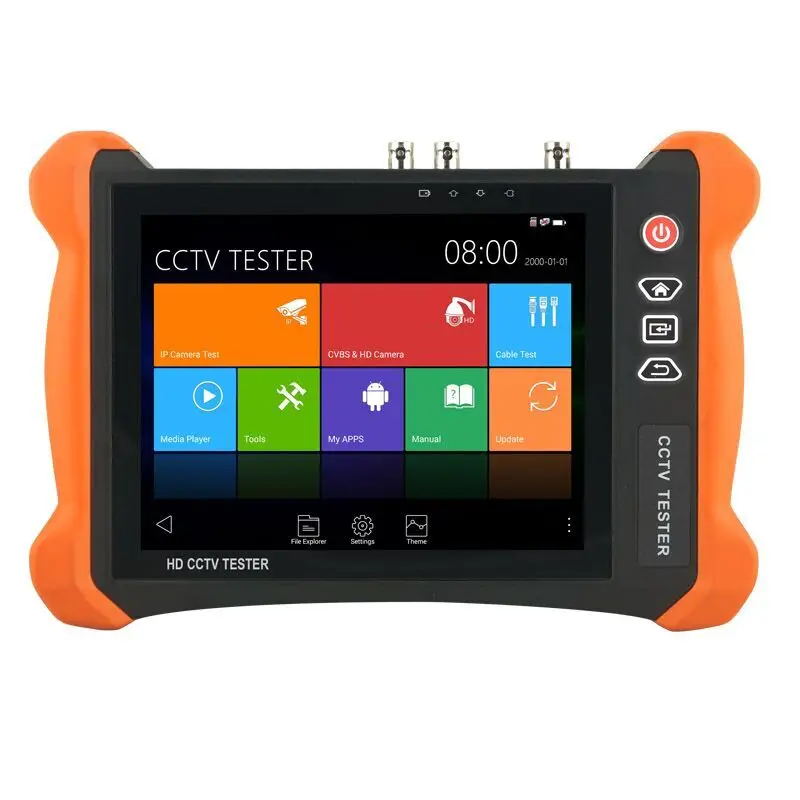 HD IP Camera Tester H.265/H264 CCTV Tester Support Video level meter,Cable tracer,RJ45 TDR Cable,Analog CVBS Camera test
HD IP Camera Tester H.265/H264 CCTV Tester Support Video level meter,Cable tracer,RJ45 TDR Cable,Analog CVBS Camera test