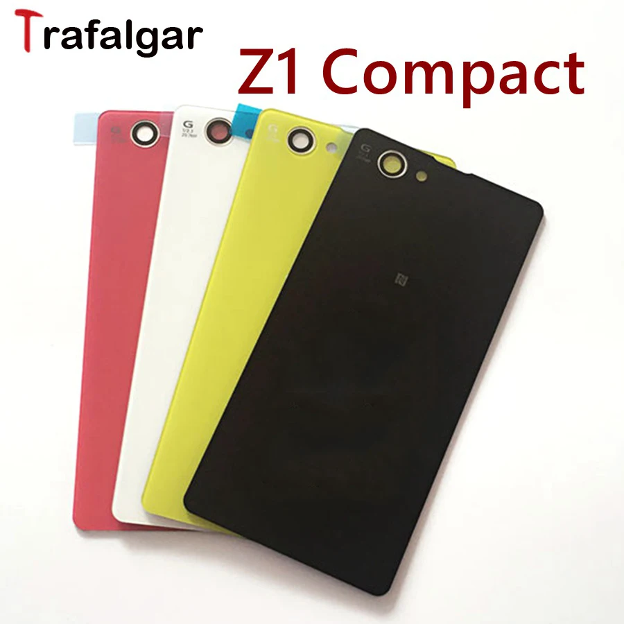 For 4.3" SONY Z1 Compact Back Glass Battery Cover Housing Door For SONY XPERIA Z1 Compact Back Glass Cover M51W Rear Case Panel
For 4.3" SONY Z1 Compact Back Glass Battery Cover Housing Door For SONY XPERIA Z1 Compact Back Glass Cover M51W Rear Case Panel