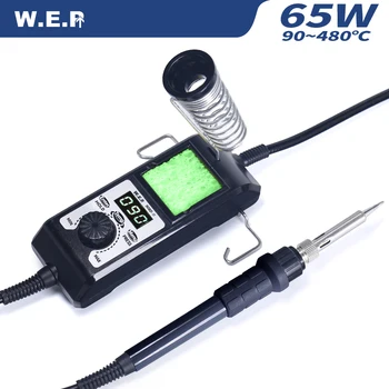 WEP 908D-II 65 W Portable LED Digitial Thermostat Soldering Iron Digital Temperature Correction Sleep Protection
WEP 908D-II 65 W Portable LED Digitial Thermostat Soldering Iron Digital Temperature Correction Sleep Protection