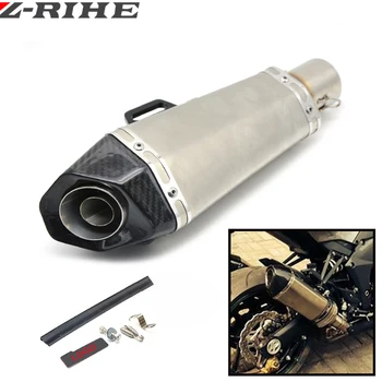 universal motorbike muffler carbon fiber modified exhaust For Kawasaki Ninja 300 250 EX300 Z300 NINJA Z250 Z750 Z800 Z1000
universal motorbike muffler carbon fiber modified exhaust For Kawasaki Ninja 300 250 EX300 Z300 NINJA Z250 Z750 Z800 Z1000
