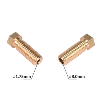 4Pcs Volcano nozzles 3D printer brass extruder nozzle 0.6/0.8/1.0/1.2mm For 1.75/3mm supplies M6 Threaded
4Pcs Volcano nozzles 3D printer brass extruder nozzle 0.6/0.8/1.0/1.2mm For 1.75/3mm supplies M6 Threaded