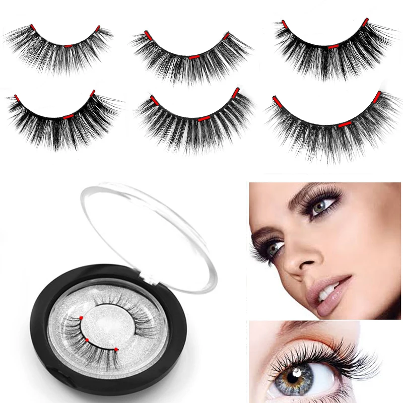2pairs Magnetic Eyelashes with 3 Magnets Magnetic Lashes Natural False Eyelashes Magnet Lashes for Women Beauty
2pairs Magnetic Eyelashes with 3 Magnets Magnetic Lashes Natural False Eyelashes Magnet Lashes for Women Beauty