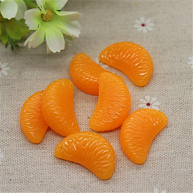 10pcs Kawaii Simulation Food Resin 3D Orange Flap Flatback Cabochon DIY Decorative Craft Scrapbooking Accessories,28*17mm 
10pcs Kawaii Simulation Food Resin 3D Orange Flap Flatback Cabochon DIY Decorative Craft Scrapbooking Accessories,28*17mm