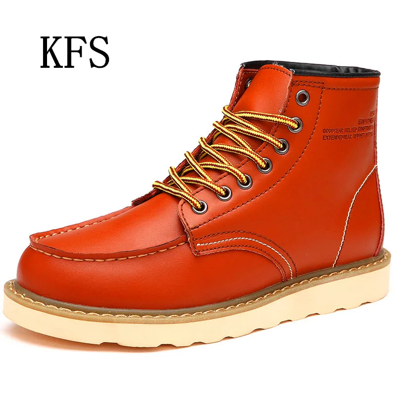 2016 Warm Men Winter waterproof Snow Boots Luxury Brand Genuine Leather Boots With Fur High Top Men Outdoor Work Casual Shoes
2016 Warm Men Winter waterproof Snow Boots Luxury Brand Genuine Leather Boots With Fur High Top Men Outdoor Work Casual Shoes