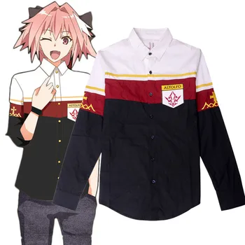 Japan Anime Fate Apocrypha FGO Astolfo Costume Unisex Long Sleeve Shirt Top Women's Autumn Blouse
Japan Anime Fate Apocrypha FGO Astolfo Costume Unisex Long Sleeve Shirt Top Women's Autumn Blouse