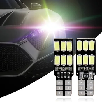 LEEPEE Wedge Lamp Super Bright T10 W5W DC 12V Car-styling Auto Interior Light Error Free Canbus Car LED Bulbs 5630 5730 12 SMD
LEEPEE Wedge Lamp Super Bright T10 W5W DC 12V Car-styling Auto Interior Light Error Free Canbus Car LED Bulbs 5630 5730 12 SMD